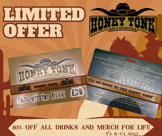 Honky Tonk VIP Wrsitband