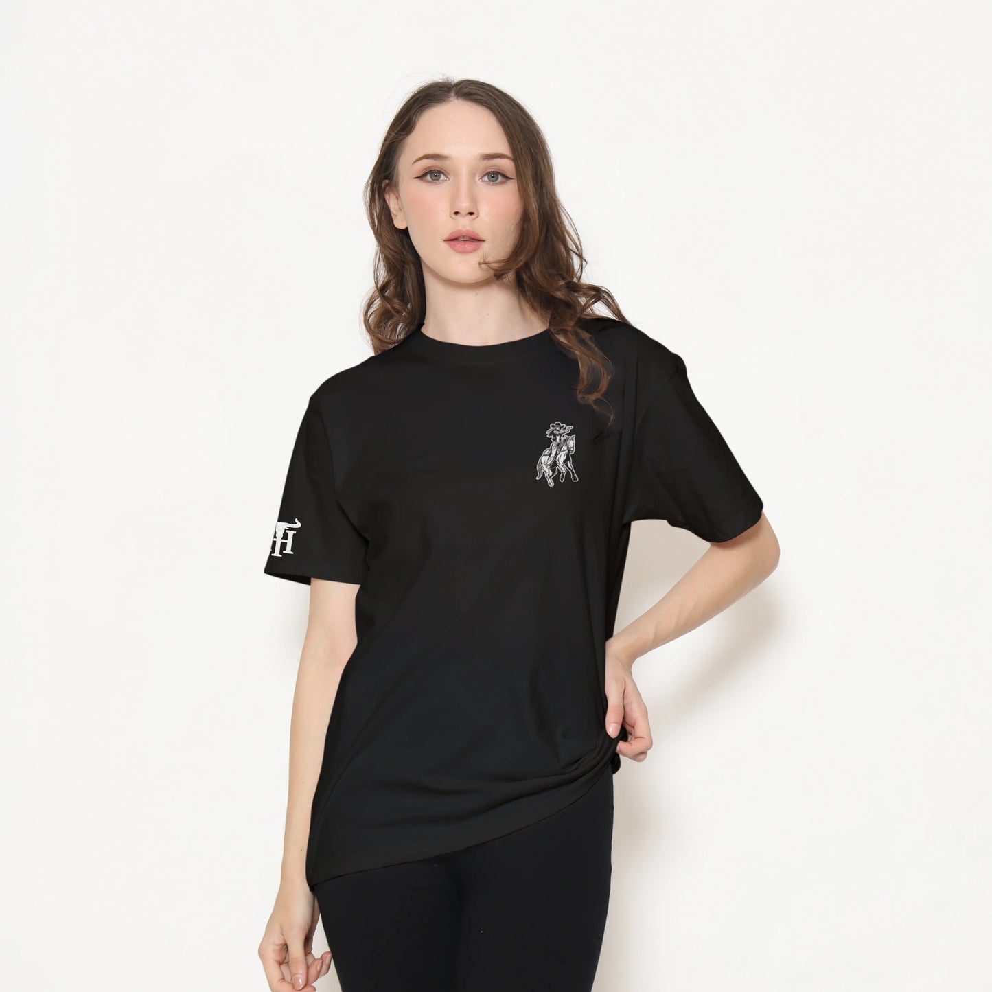 HONKY TONK RODEO T-SHIRT - BLACK