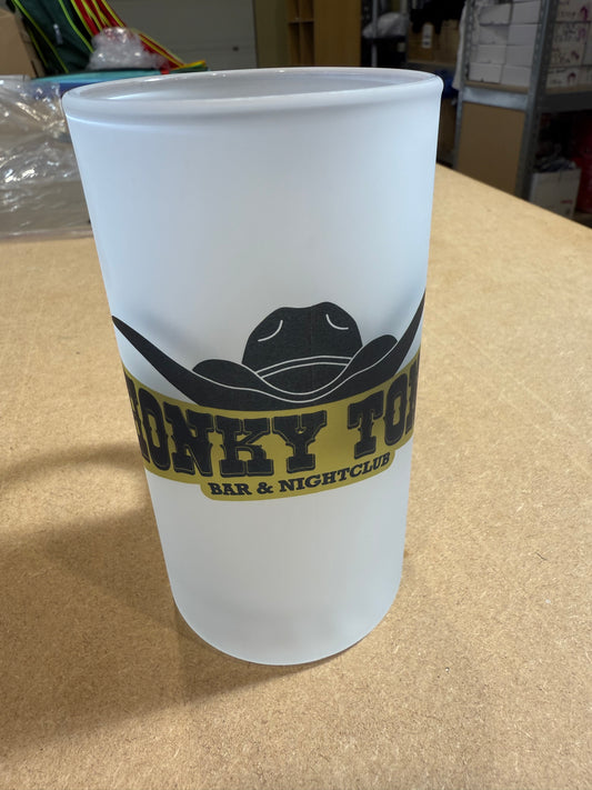 Honky Tonk 16oz Frosted Beer Mug