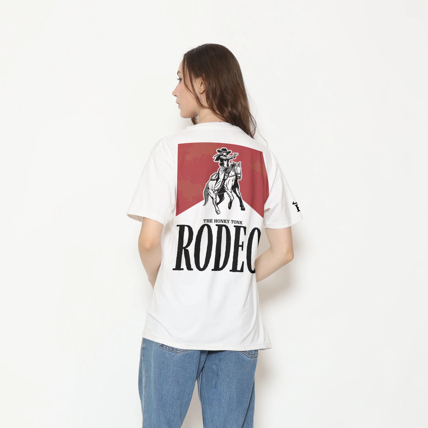 HONKY TONK RODEO T-SHIRT - White